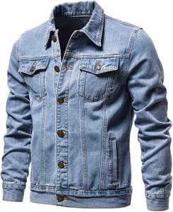 Vestes pour hommes, vestes en jean respirantes pour hommes, vestes en jean pour hommes grandes tailles, fabriquées au Pakistan, logo personnalisé - Product Image 6