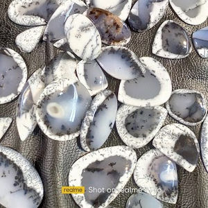 Dendrite Opale Cabochons de taille libre Mix Shape Gemstone Semi Precious Dendrite Opal Loose Gemstone for Jewelry - Product Image 5