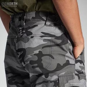 Shorts de sécurité décontractés pour hommes, vêtements de travail cargo, réfléchissants, séchage rapide, toile, fermeture à cordon, été, service OEM personnalisable - Product Image 6