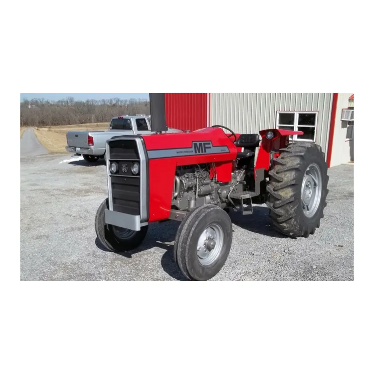 15 horsepower walking Massey Fergusson285 / diesel micro cultivator with a Ploughing machine