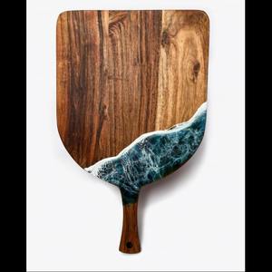 Plateaux de service en bois pour la maison et l'hôtel Vaisselle Article Plateau à fromage, plateaux en bois, plateau de service en bois massif pour la maison et l'hôtel - Product Image 3