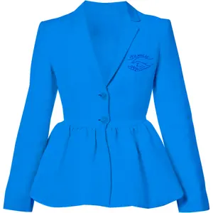 Blazer con Peplum de la Fraternidad Zeta Phi Beta - Product Image 1