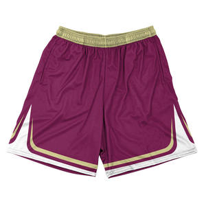 Ensemble de shorts de crosse pour hommes avec logo personnalisé et design uniforme imprimé 100% polyester durable réversible de meilleure qualité - Product Image 3