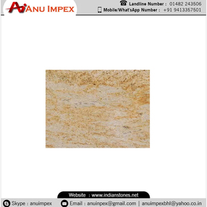 Losas de granito de oro marfil populares para hogares modernos Acabado pulido y pulido resistente y elegante - Product Image 5
