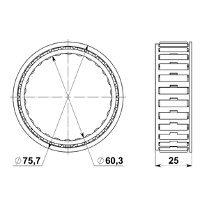 SGXX11 Sprag para Montacargas Industriales - Product Image 2