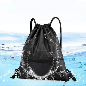Sac de sport pliable en nylon de haute qualité, imperméable, avec cordon de serrage, coutures robustes et sécurité fiable pour le sport et les voyages - Product Image 5