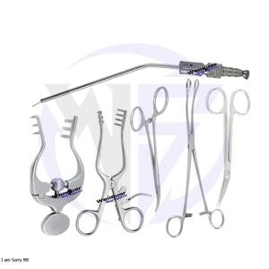 Juego de Instrumentos Quirúrgicos Manuales Reutilizables de Acero Inoxidable para Cirugía General, Kit Quirúrgico Completo Esterilizable con Certificación CE, Disponible para OEM - Product Image 2