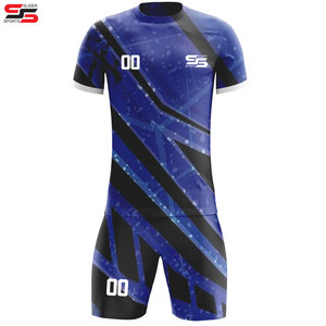 High Quality Full <b>Set</b> Football Jersey Quick Dry Heat-Transfer Printed Fabric Soccer Uniform Summer Sleeveless Unisex - Product Image 4