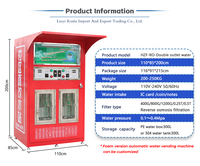 Distributeur d'eau automatique 5 gallons pour intérieur et extérieur, borne de remplissage de bouteilles en libre-service, distributeur d'eau potable purifiée