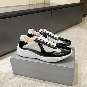 <span class=keywords><strong>Scarpe</strong></span> da Corsa in Pelle Verniciata di Marca per <span class=keywords><strong>Uomo</strong></span>, <span class=keywords><strong>Scarpe</strong></span> Sportive Casual Classiche, Sneakers di Lusso di Alta Qualità con Rete - Product Image 2