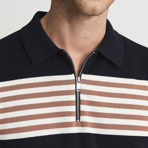 Produit phare Chemises polo 100% coton Haute qualité Tailles grandes Chemises polo pour hommes Chemises polo élégantes personnalisées brodées - Product Image 4