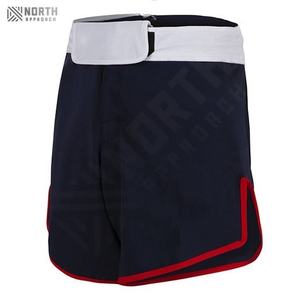 Shorts Deportivos Elásticos de Alta Calidad Personalizados al por Mayor para Hombres y Mujeres, Ropa Deportiva Sublimada Personalizada para MMA, Kickboxing, para Hombres y Mujeres - Product Image 5