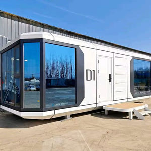 40FT ขนาดเล็กแบบถอดได้สำหรับบ้าน2ห้องนอนบ้านภาชนะสำหรับขายในดูไบจัดส่งฟรี - Product Image 1