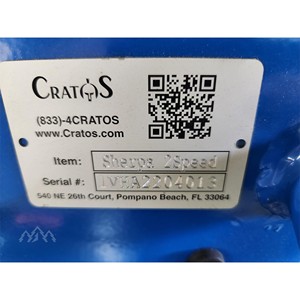Equipo CRATOS 2023 de 2 Velocidades, Nuevo - Product Image 1