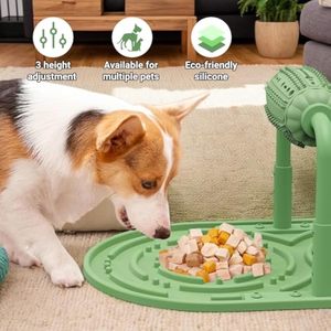 Tapis de léchage en silicone pour chien, coussin d'alimentation antidérapant sans BPA, lavable au lave-vaisselle, accessoire d'alimentation lente pour le soulagement du stress - Product Image 2