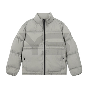 แจ็กเก็ตบอมเบอร์กันน้ำสำหรับผู้ชายขนาดพิเศษปกตั้งและผ้าย้อมสีทึบมีตัวเลือกหลายสีทำตามสั่ง - Product Image 1