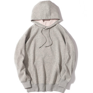 Sudadera con Capucha de Felpa Suave para Hombre, Unisex, Lisa, con Logotipo Personalizado, OEM, Informal, con Capucha, para Dibujar - Product Image 3