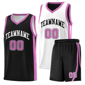Nouvelle arrivée maillot de basket-ball personnalisé respirant grande taille chemise de sport costume de basket-ball sublimé ensembles de vêtements de basket-ball - Product Image 4