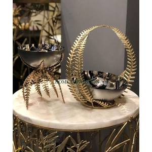 Premium Quality Eco-Friendly Aluminium Disposable Serving Bowls 2 1 Handcrafted Tabletop <b>Dinnerware</b> for Party Wedding Chocolate - Product Image 2