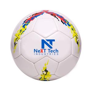Balón de entrenamiento de fútbol de Next Tech Industries, material de PU para fines de entrenamiento con diseño personalizado y logotipo personalizado - Product Image 1
