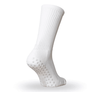 Chaussettes de sport pour femmes avec logo personnalisé Chaussettes de sport tricotées antidérapantes Gym Yoga Pilates Grip avec broderie organique Design antidérapant - Product Image 3