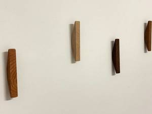 Natural Customized Multifunctional Environmental Protection Household Wooden Coat Hook <b>Hat</b> Hanger - Product Image 2