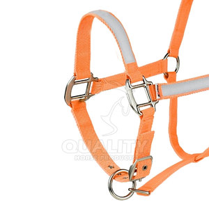 Cabestro de caballo de nailon con logotipo personalizado para entrenamiento y aseo disponible a granel al por mayor - Product Image 2