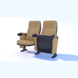 Silla de Cine Moderna y Resistente con Estructura de Acero, Diseño Plegable, Mejora la Experiencia del Público, Facilita el Mantenimiento del Asiento, Ideal para Grandes Espacios - Product Image 4