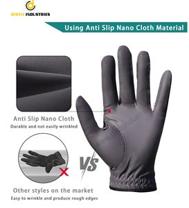 Professional Golf Gloves Moisture <b>Control</b> Fabric for Dry Comfortable Play All Day Durable Synthetic Golf Gloves - Product Image 3