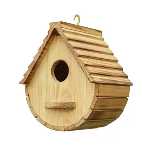 Direct Factory Price Wooden Bird House Supply Latest Sale Bird Breeding Wooden Bird House Wholesaler From India