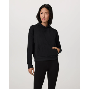 เสื้อฮู้ดผ้าสแปนเด็กซ์สำหรับผู้หญิงเสื้อมีฮู้ดผ้าแห้งเร็วป้องกันริ้วรอยเสื้อสวมหัวทุกวัน - Product Image 4