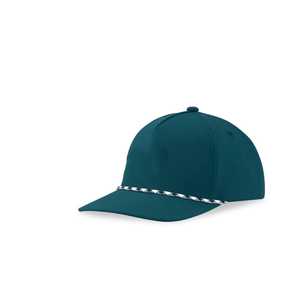 หมวก5แผงหมวกสีฟ้าปีกโค้งแบบกำหนดเองเชือก2025มืออาชีพใหม่ล่าสุด - Product Image 6