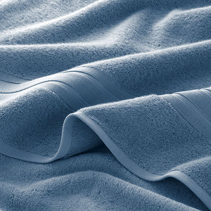 Premium Eco-Friendly Quick Dry <b>Bath</b> <b>Towel</b> <b>Set</b> Oversized Solid Color Turkish Cotton for Beach or Bathroom Use - Product Image 2