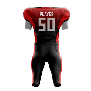 เสื้อเจอร์ซีย์ฟุตบอลอเมริกันเสื้อพลัสไซส์พิมพ์ลายดีไซน์แบบซับลิเมชันดีไซน์ใหม่ - Product Image 3