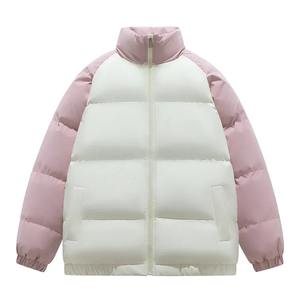 Chaquetas cálidas a prueba de viento de invierno para hombre, ropa de calle, Parkas gruesas de retazos, Abrigo acolchado de algodón para hombre, chaqueta acolchada de burbujas coreana - Product Image 2