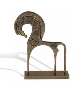 Sculpture d'art en forme d'arbre créative moderne Accents de décoration de sol Sculptures artisanales indiennes exigeantes Fournitures en vrac - Product Image 4