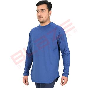 Camisetas personalizadas OEM para hombre, camisetas de manga larga de gran tamaño personalizadas de calidad superior con serigrafía vintage, camisetas de banco - Product Image 1