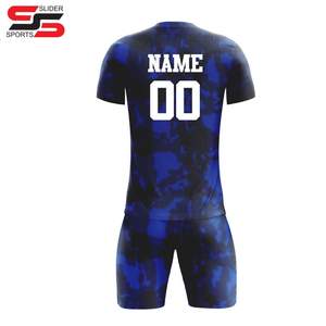 Conjuntos de uniformes de fútbol personalizados de alta calidad Unisex OEM verano invierno fútbol Jersey Kit fábrica al por mayor ropa de fútbol - Product Image 4