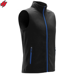 Veste polaire légère personnalisée pour femmes pour printemps tricoté coupe-vent Softshell gilet pour la randonnée Sports et travail vêtements d'extérieur Gilet - Product Image 2