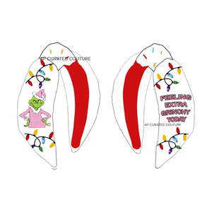 แถบคาดศีรษะประดับลูกปัดหลากสีทันสมัยสำหรับสาวๆเครื่องประดับแฟชั่นที่ทันสมัยในชีวิตประจำวันพร้อมการออกแบบด้วยลูกปัด Ho Ho Ho - Product Image 3