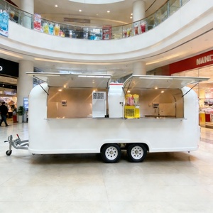 Nouvelle Arrivée - Camion de Restauration Entièrement Équipé, Remorque BBQ, Four à Pizza, Chariot à Boissons et Aliments avec Congélateur pour Restaurants de Restauration Rapide - Product Image 1