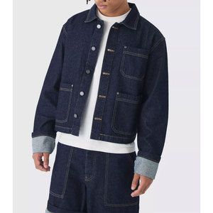 แจ็กเก็ตยีนส์แฟชั่นสำหรับผู้ชาย, 2025แจ็คเก็ตยีนส์ผ้าฝ้ายซัก100% ระบายอากาศได้ดี - Product Image 4