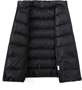 Men's Quilted <b>Vest</b> Outerwear Thicken Sleeveless Jacket Men's Outdoor Winter Polyester Warm <b>Vest</b> - Product Image 2