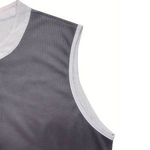 เสื้อกล้ามเล่นยิมของผู้ชายเสื้อกล้ามเล่นกีฬาเสื้อท่อนบนเล่นยิมฟิตเนสเพาะกายแฟชั่นงานตามสั่ง - Product Image 5