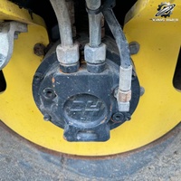 Mini-compacteur routier BOMAG BW80AD d'occasion, poids de travail 1,55 tonne, double tambour vibrant, moteur diesel, marque allemande d'origine