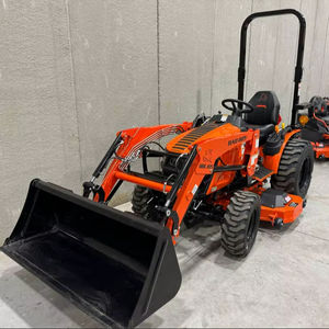 Tractor Compacto Bad Boy 1025H de 24 HP con Cargador Frontal 105, Cortadora de Césped de Montaje Medio, Motor, Caja de Cambios y Rodamientos para Uso Agrícola y de Jardinería - Product Image 1