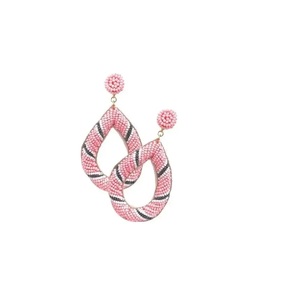 Nouvelles Boucles d'Oreilles Tendance en Résine Faite Main, Perles Acryliques Fantaisie, Bijoux Fantaisie pour Femme, Vente en Gros pour Mariage - Product Image 1
