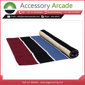 Indian Yoga Rugs| Colored Organic Cotton Yoga <b>Mat</b> | Perfect for Parks, Camping, <b>Beaches</b>, Picnics, Patio Blanket, Cloth Yoga <b>Mat</b> - Product Image 2