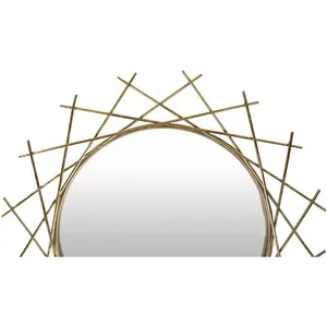 Marco de espejo de metal antiguo de calidad superior Metal redondo decorativo - Product Image 3