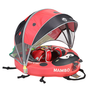 Flotador para Bebé Mambobaby 3D Air-Free Crimson Ladybug, Flotador de Piscina para Bebés No Inflable - Product Image 1